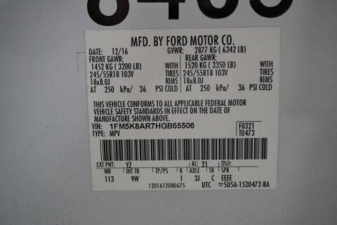 2017 Ford Explorer Police Interceptor Utility