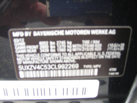 2012 BMW X5 xDrive35i Premium