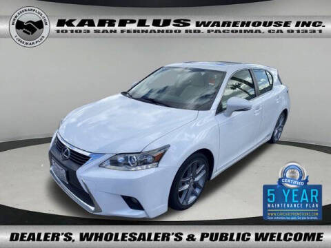 2017 Lexus CT 200h for sale at Karplus Warehouse in Pacoima CA