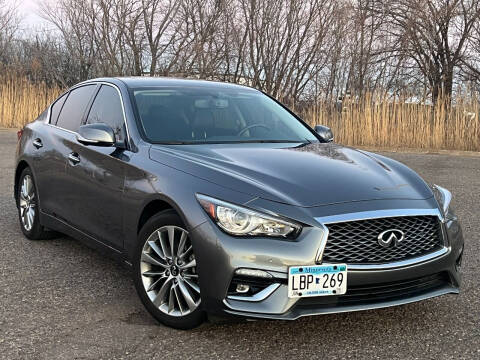 2022 Infiniti Q50 for sale at DIRECT AUTO SALES in Maple Grove MN