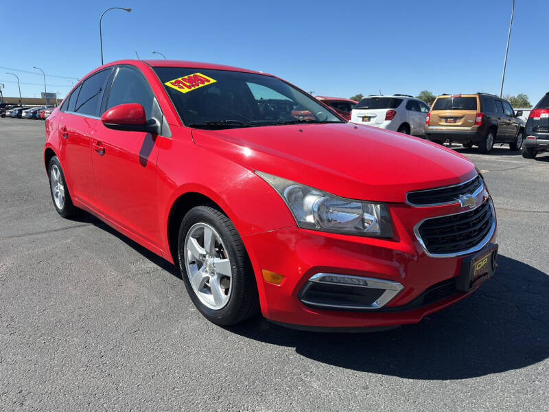 2015 Chevrolet Cruze for sale at Top Line Auto Sales in Idaho Falls ID