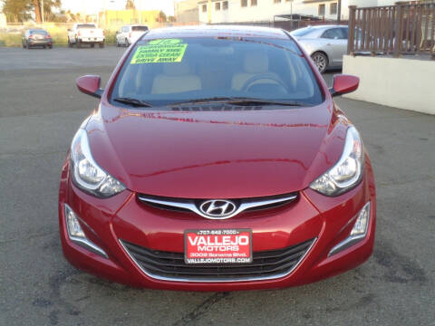 2016 Hyundai Elantra for sale at Vallejo Motors in Vallejo CA