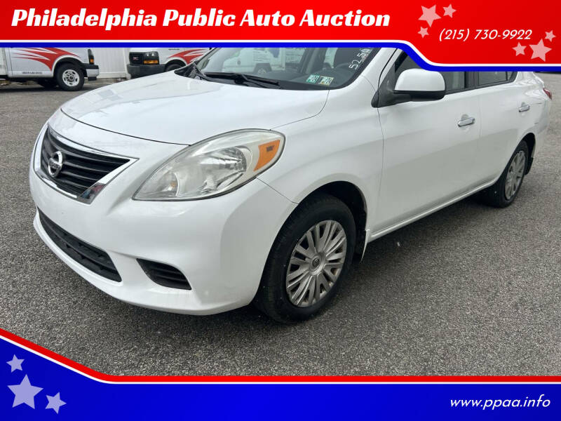 2012 Nissan Versa for sale at Philadelphia Public Auto Auction in Philadelphia PA