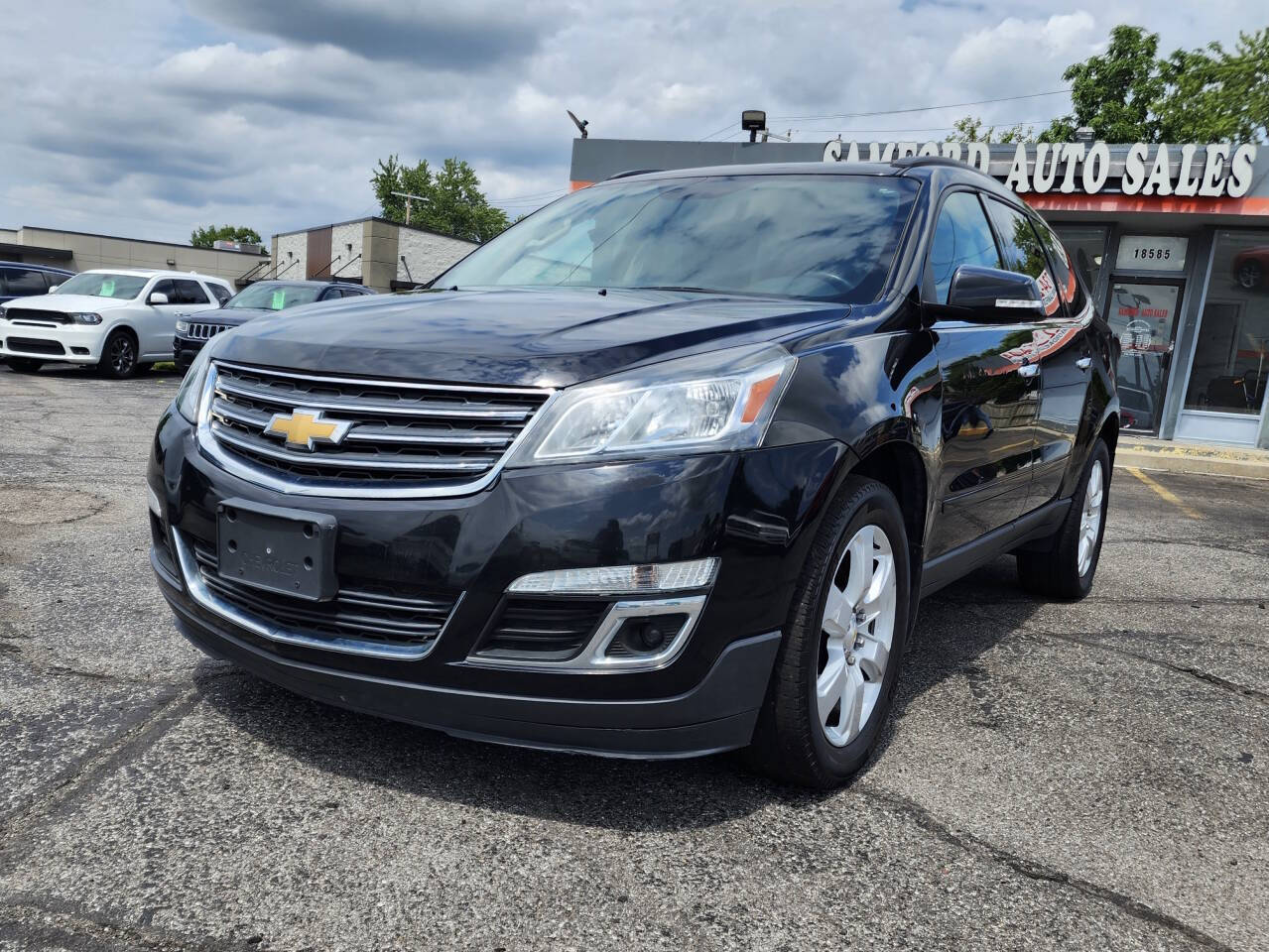Black 2017 Chevrolet Traverse LT LT 4dr SUV w/1LT 1