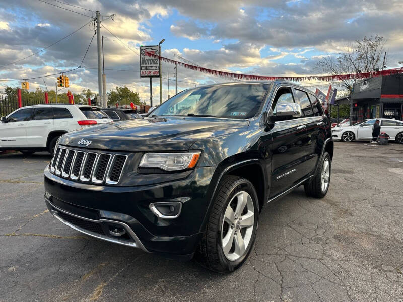 2014 Jeep Grand Cherokee for sale at Shaheen Motorz, LLC. in Detroit MI