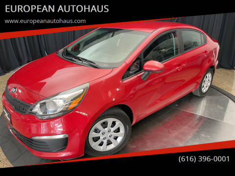 2017 Kia Rio for sale at EUROPEAN AUTOHAUS in Holland MI