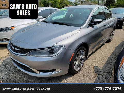 2015 Chrysler 200 for sale at SAM'S AUTO SALES in Chicago IL