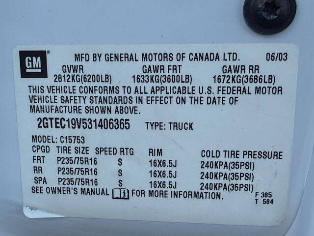 2003 GMC Sierra 1500