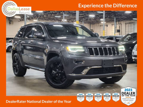 2016 Jeep Grand Cherokee for sale at Dallas Auto Finance in Dallas TX