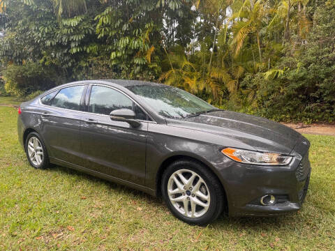 2016 Ford Fusion for sale at Auto Tempt  Leasing Inc - Auto Tempt Leasing Inc in Miami FL