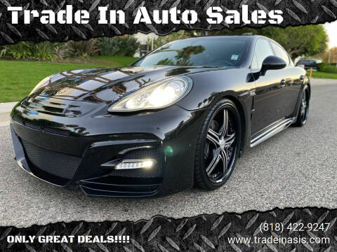 2013 Porsche Panamera for sale at Trade In Auto Sales in Van Nuys CA