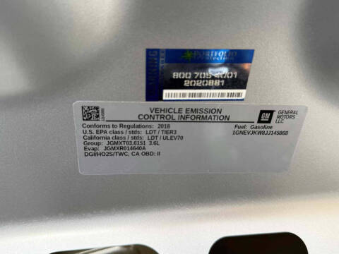 2018 Chevrolet Traverse Premier