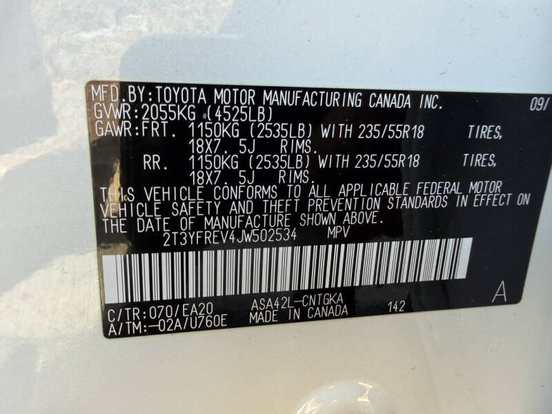 2018 Toyota RAV4 Limited