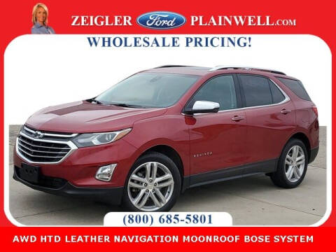 2019 Chevrolet Equinox for sale at Zeigler Ford of Plainwell - Devon Rainwater in Plainwell MI