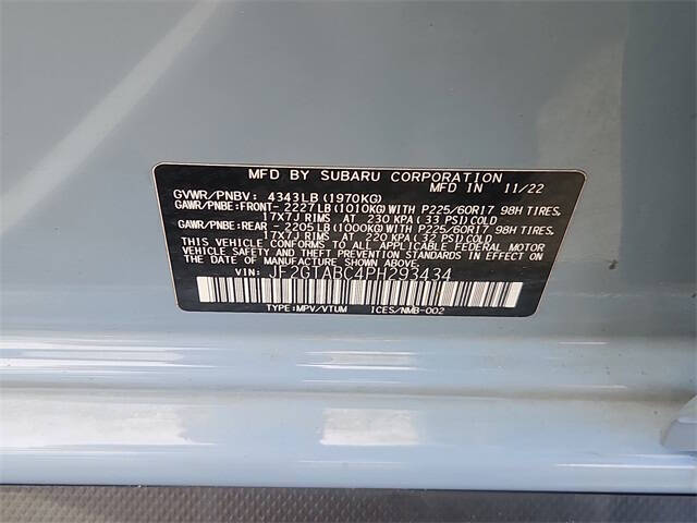 2023 Subaru Crosstrek