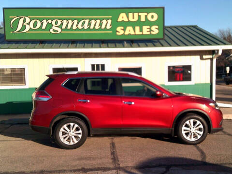 2015 Nissan Rogue for sale at Borgmann Auto Sales in Norfolk NE