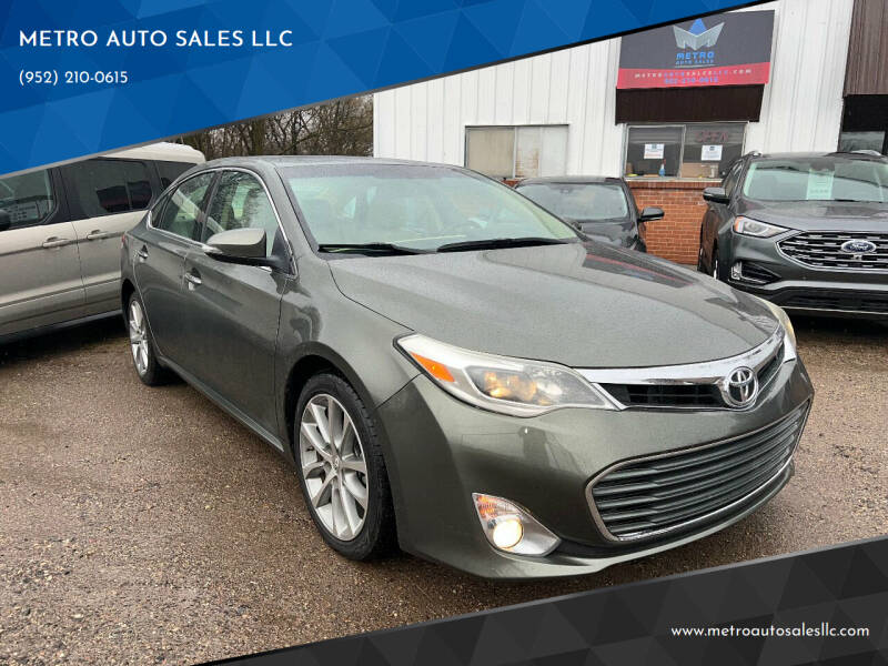 2014 Toyota Avalon for sale at METRO AUTO SALES LLC in Lino Lakes MN