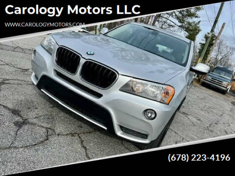 2013 BMW X3 for sale at Carology Motors LLC in Marietta GA