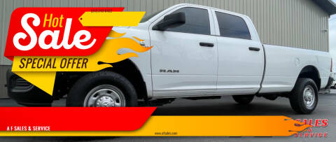 2022 RAM 2500 for sale at A F SALES & SERVICE in Indianapolis IN