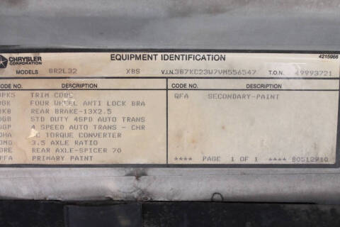 1997 Dodge Ram 2500 Laramie SLT