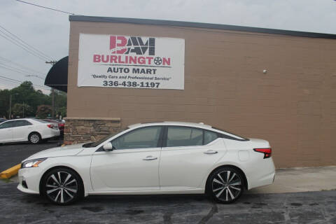 2020 Nissan Altima for sale at Burlington Auto Mart in Burlington NC