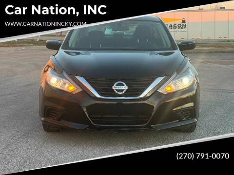 2016 Nissan Altima for sale at Car Nation, INC in Bowling Green KY