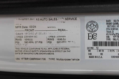 2024 Ford Transit 250