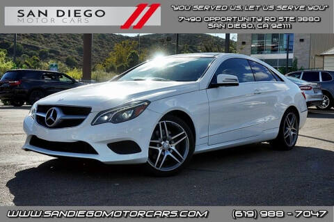 2014 Mercedes-Benz E-Class for sale at San Diego Motor Cars LLC in Spring Valley CA