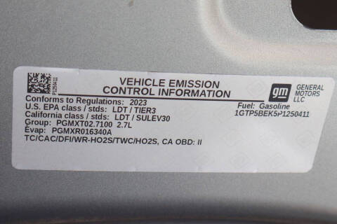 2023 GMC Canyon Elevation