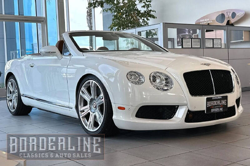 2013 Bentley Continental for sale at Borderline Classics & Auto Sales in Dinuba CA