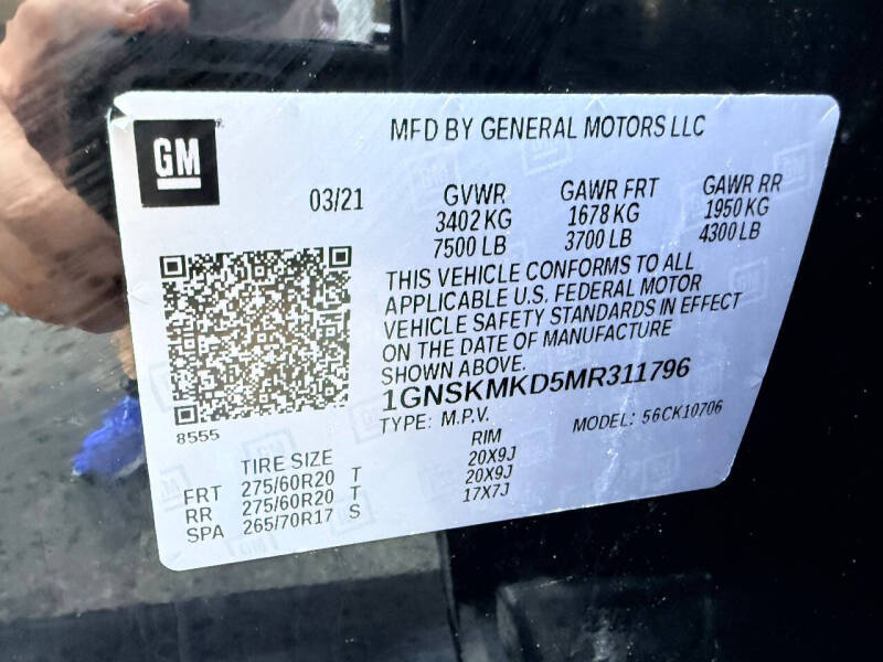2021 Chevrolet Tahoe LS