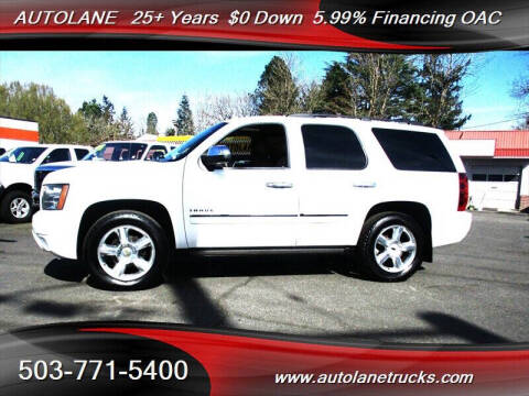 2013 Chevrolet Tahoe for sale at AUTOLANE in Portland OR