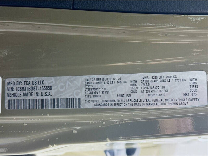 2026 Jeep Gladiator Rubicon X