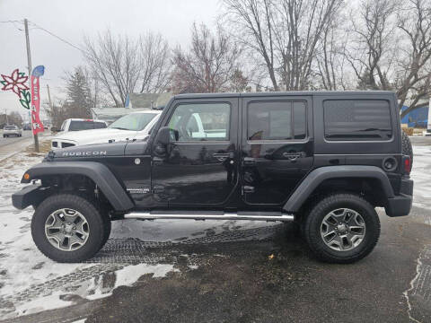 2013 Jeep Wrangler Unlimited for sale at FCA Sales in Motley MN