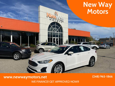 2019 Ford Fusion for sale at New Way Motors in Ferndale MI