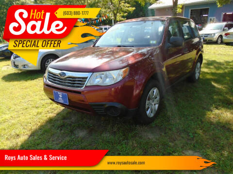 2009 Subaru Forester for sale at Roys Auto Sales & Service in Hudson NH