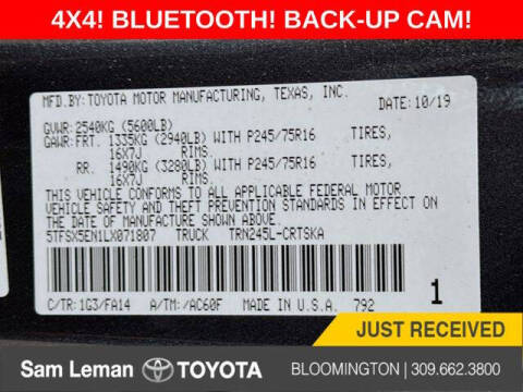 2020 Toyota Tacoma SR