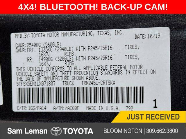 2020 Toyota Tacoma SR