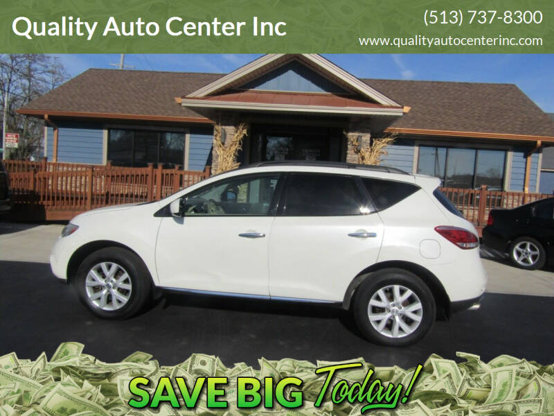 2011 Nissan Murano for sale at Quality Auto Center Inc in Hamilton OH