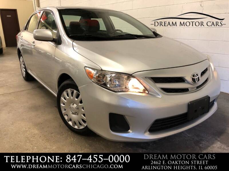 2012 Toyota Corolla for sale at Dream Motor Cars in Arlington Heights IL