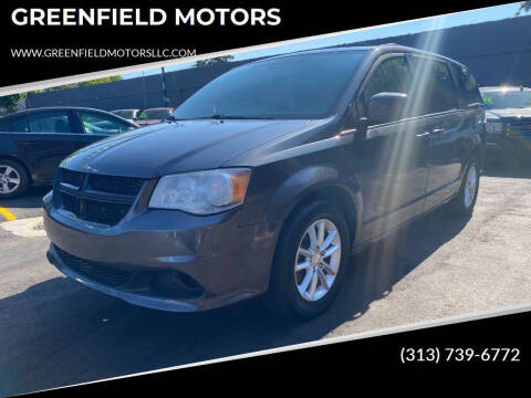 2018 Dodge Grand Caravan SXT