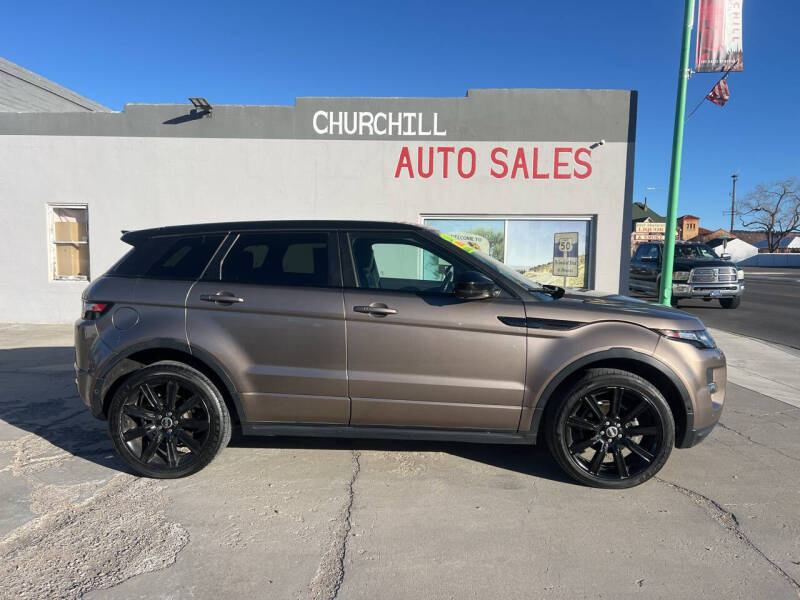 2015 Land Rover Range Rover Evoque for sale at CHURCHILL AUTO SALES in Fallon NV