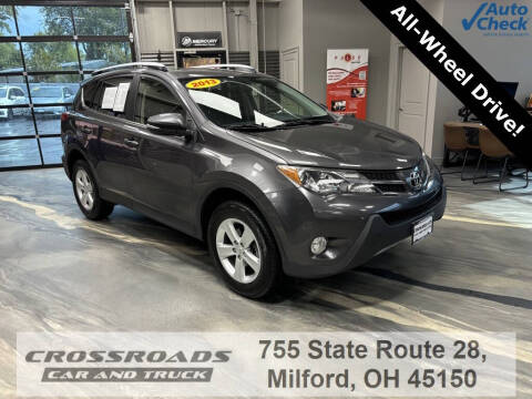 2013 Toyota RAV4 for sale at Crossroads Car and Truck - Crossroads Car & Truck - Milford in Milford OH