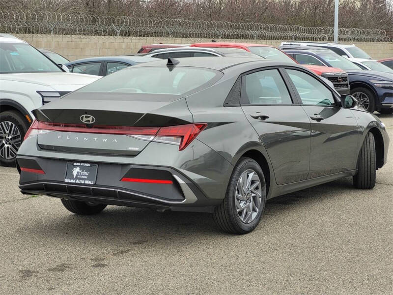 2026 Hyundai Elantra Hybrid Blue