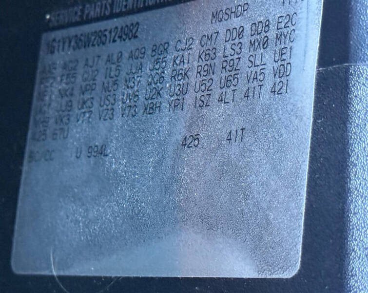 2008 Chevrolet Corvette