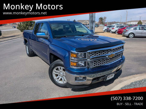 2015 Chevrolet Silverado 1500 for sale at Monkey Motors in Faribault MN