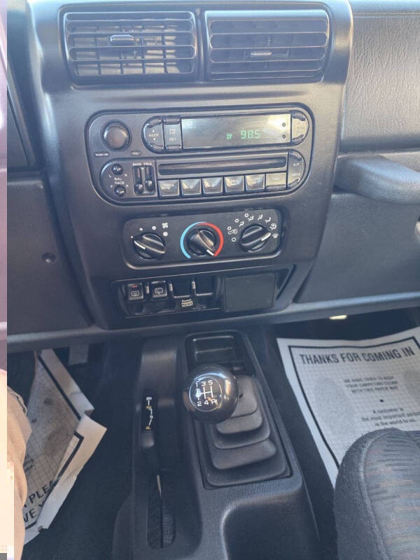 2003 Jeep Wrangler X