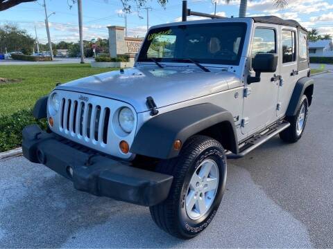 2008 Jeep Wrangler Unlimited for sale at Paradise Auto Brokers Inc in Pompano Beach FL