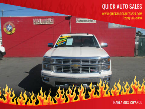 2015 Chevrolet Silverado 1500 for sale at Quick Auto Sales in Ceres CA