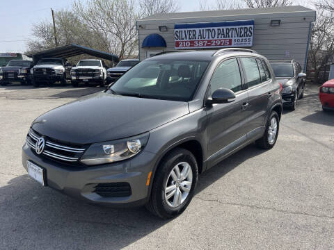 2017 Volkswagen Tiguan for sale at Silver Auto Partners in San Antonio TX